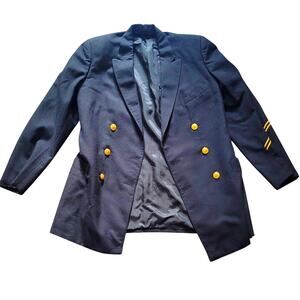 1971 U.S. Naval Academy Blazer – Jacob Reed’s Sons, Size 21" Pit-to-Pit, 8/71